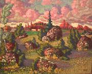 konrad magi Maastik kividega oil painting